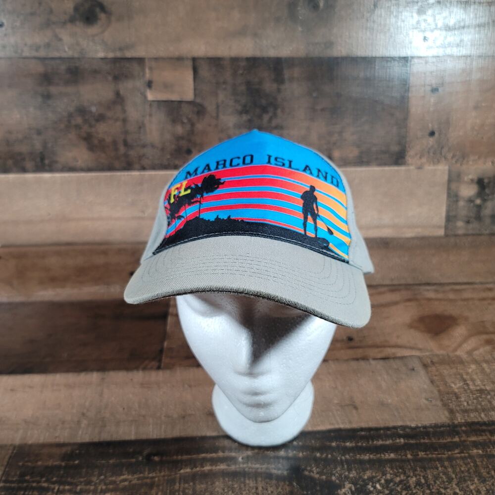 Marco Island FL.  Graphic Print Ball Cap